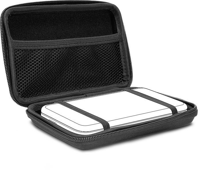 CADDY Padded Storage Case - for N2DS XL, black