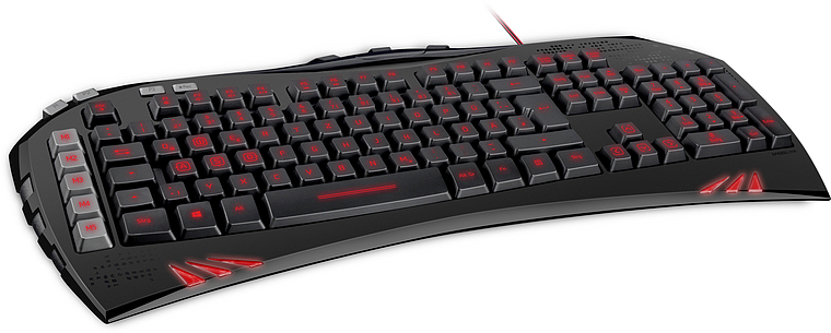 VIRTUIS Advanced Gaming Keyboard, black