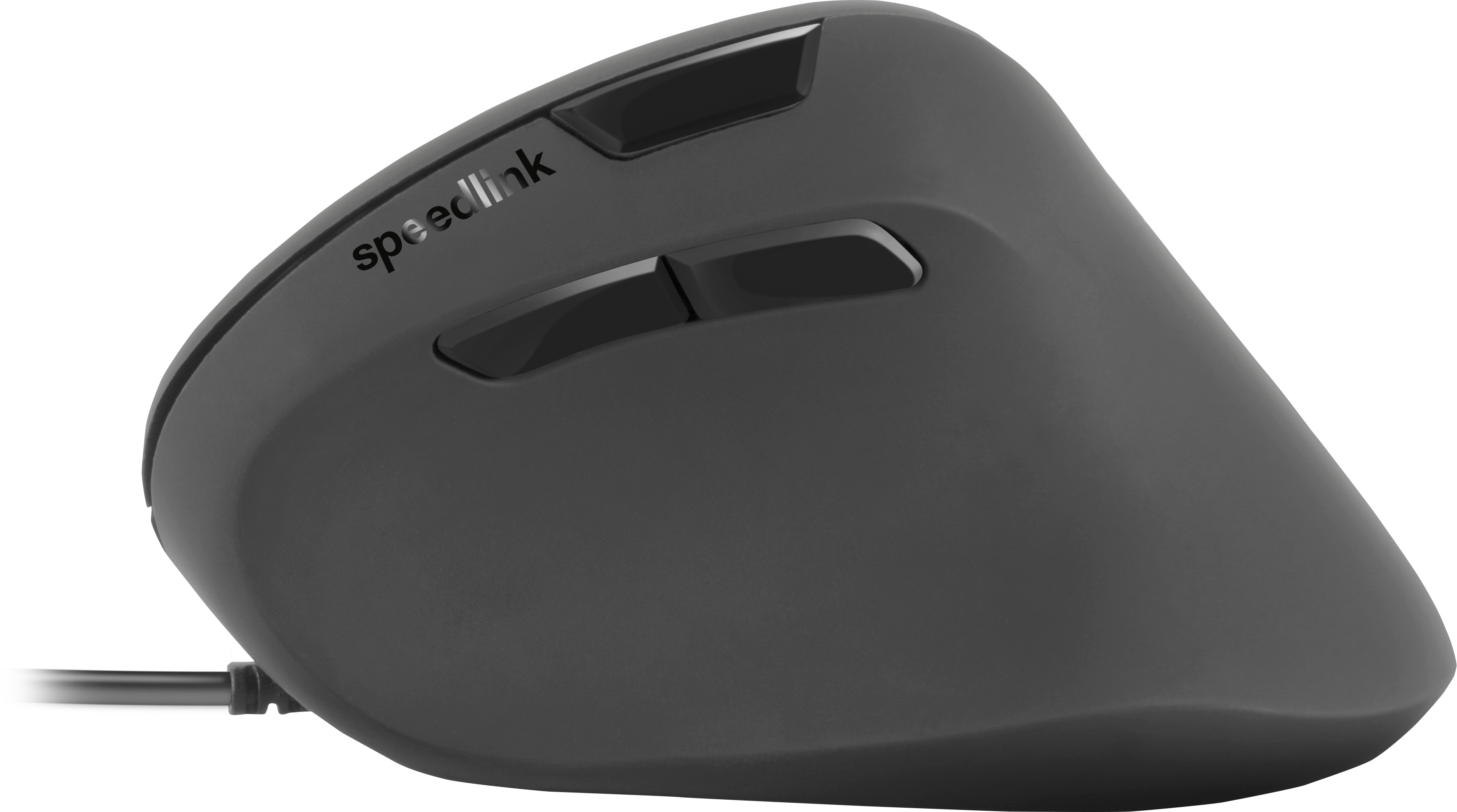 PIAVO Ergonomic Vertical Mouse - USB, rubber-black