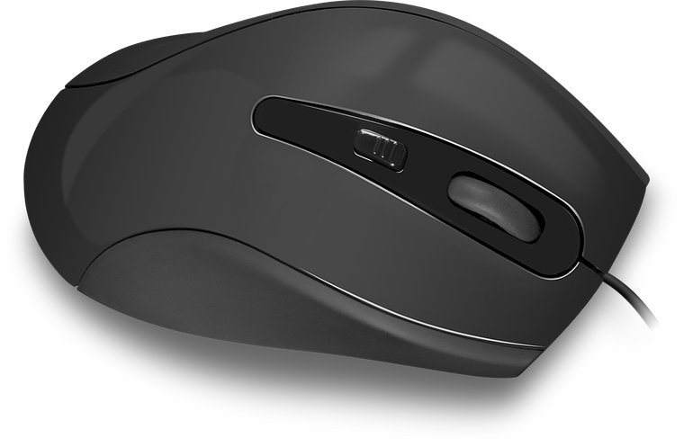AXON Desktop Mouse - USB, dark grey