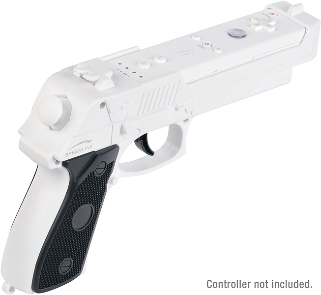 MR. SMITH Double Function Gun - for Wii